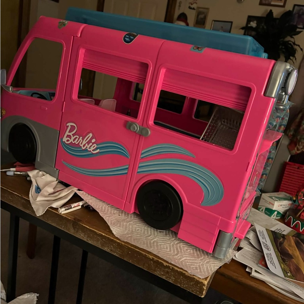 Barbie Pink and Blue Adventure Camper